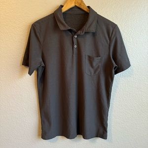 Vuori Dark Gray Polo Shirt
